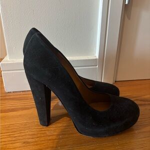 Carven Classic Suede Pumps